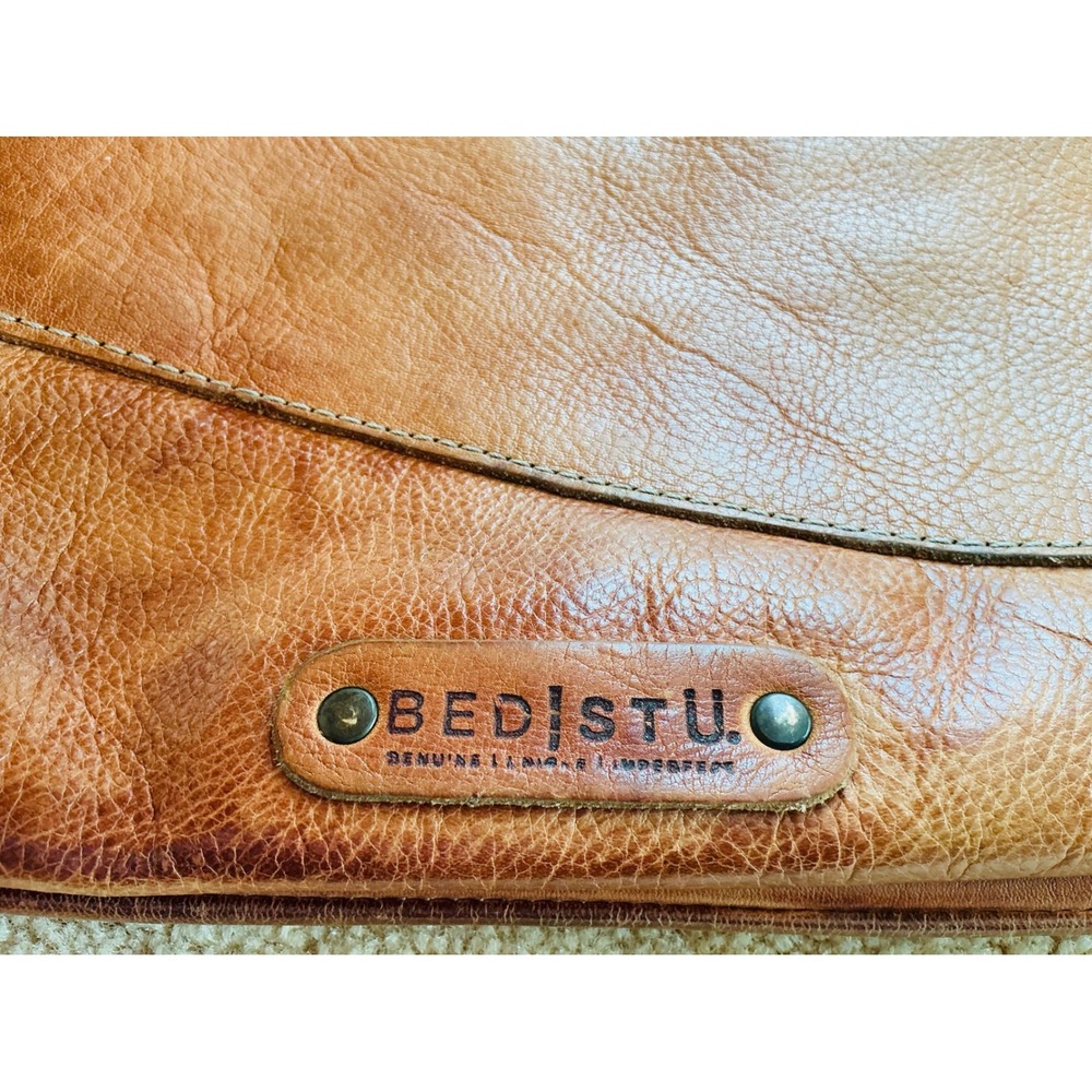 BED|STU Tan Leather Crossbody Bag